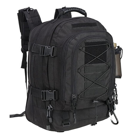 Army Rugzak Black Expandable 52 L