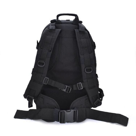 Army Rugzak Black Helmhouder 40 L