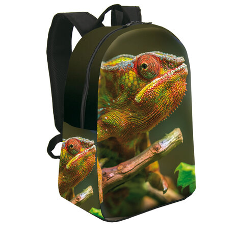 For U Designed Rugzak Reptiel Kameleon