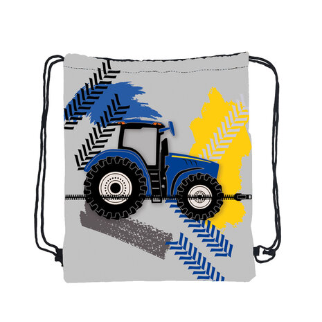 Gymtas Tractor Blauw
