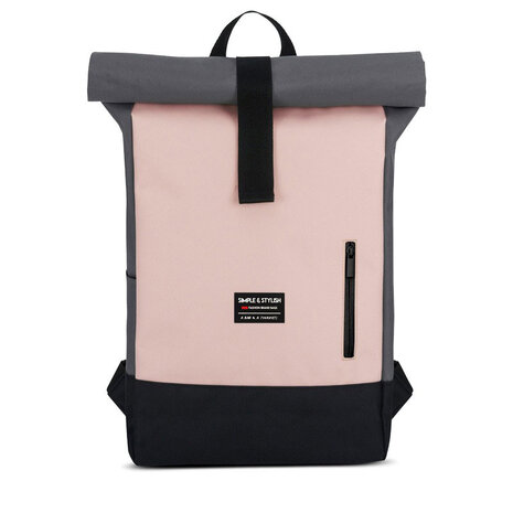 Brooklyn Rolltop Rugzak Roze