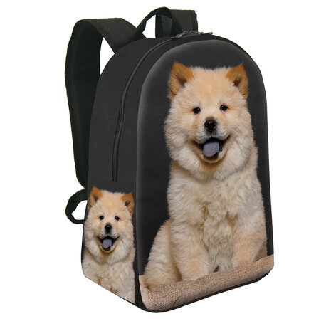 For U Designed Rugzak Hond Chow Chow Pup