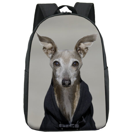 For U Designed Rugzak Hond Whippet