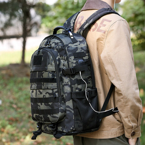 Army Rugzak Black 35 L