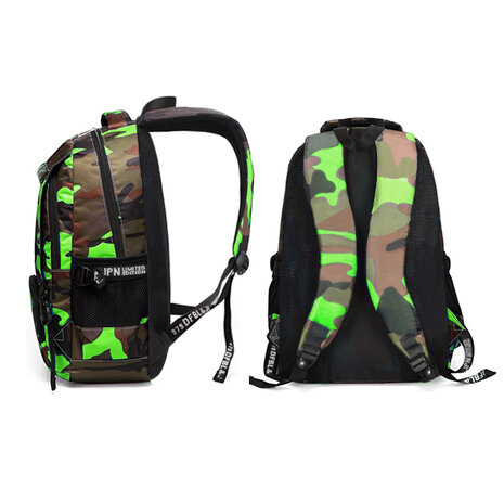 Camo Rugzak Groen