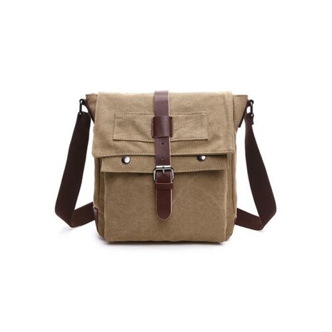 Canvas Messengerbag Manaslu Camel