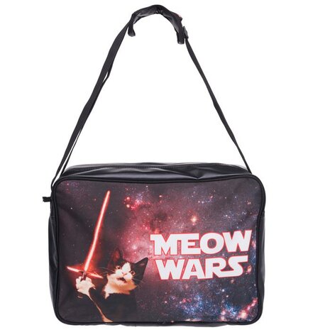 Funprint Messenger Bag Meow Wars