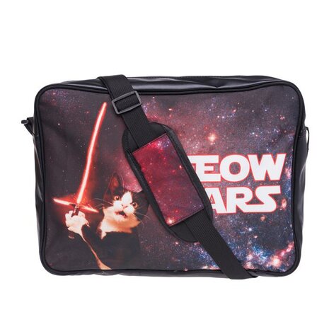 Funprint Messenger Bag Meow Wars