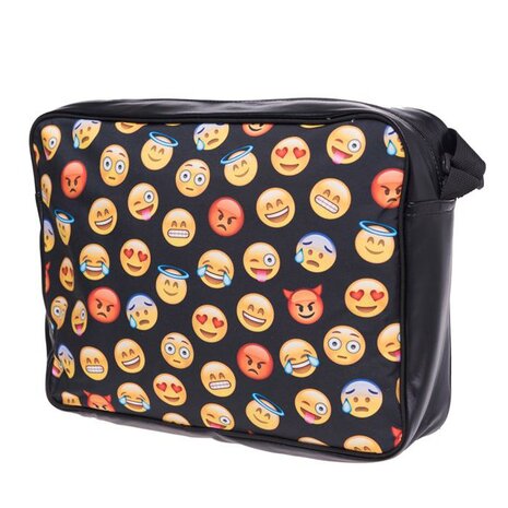 Funprint Messenger Bag Emoticons