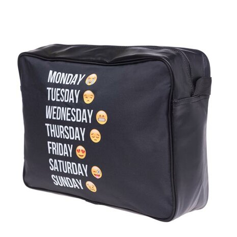 Funprint Messenger Bag Emoticons Week