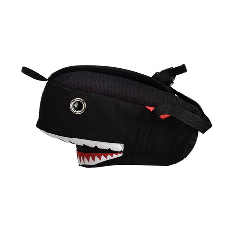 Rugzak 3D Haai Zwart