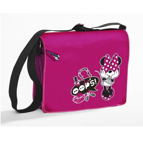 Disney Minnie Mouse Schoudertas Oops 30x25x10cm