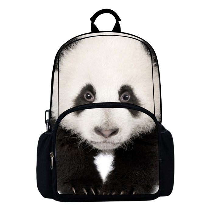 Uitreiken Kruipen Kan niet lezen of schrijven Rugzak Panda Dierenprint Animalprint Pandabeer Mooie Goedkope Schooltas  Rugtas One2 - reitontassen