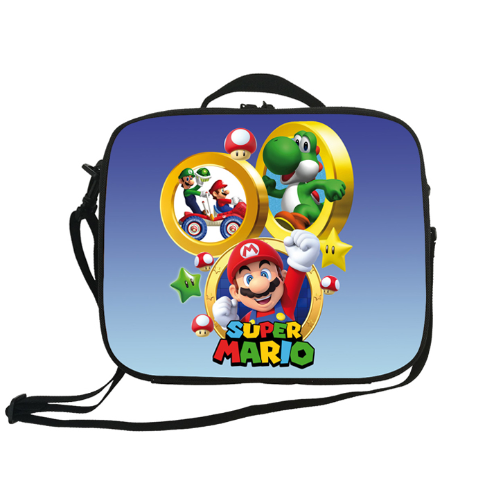 Beperkt Teken Zeeziekte Koeltas Super Mario Luigi Friends Lunchbox Schoudertas - reitontassen