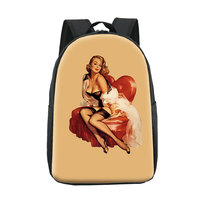 For U Designed Rugzak Fifties Pin-Up Love