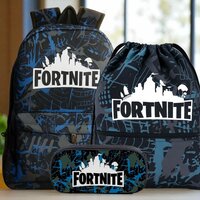 Fortnite Back2School set Battle Blauw