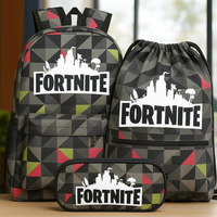 Fortnite Back2School set Grijs