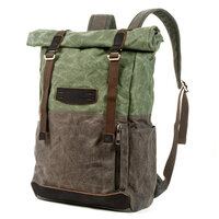 Vintage Canvas Rugzak Rolltop Baikal
