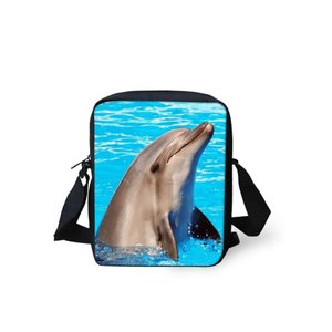 For U Designed Mini Messenger Bag Dolfijn